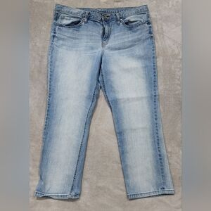 ANA Light Blue Denim Ankle Jeans